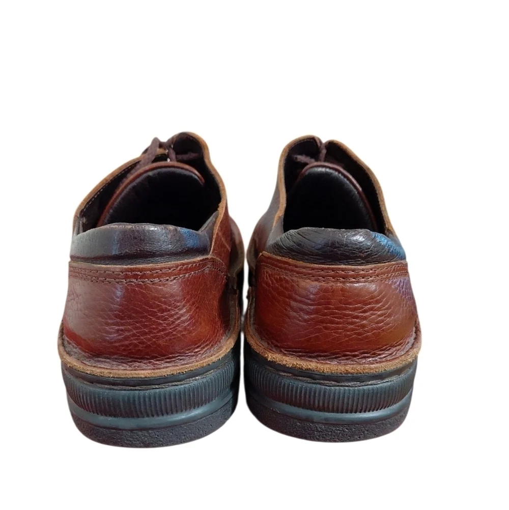 Naot Denali Men's Brown Leather Oxford Comfort Work Shoe Size 12